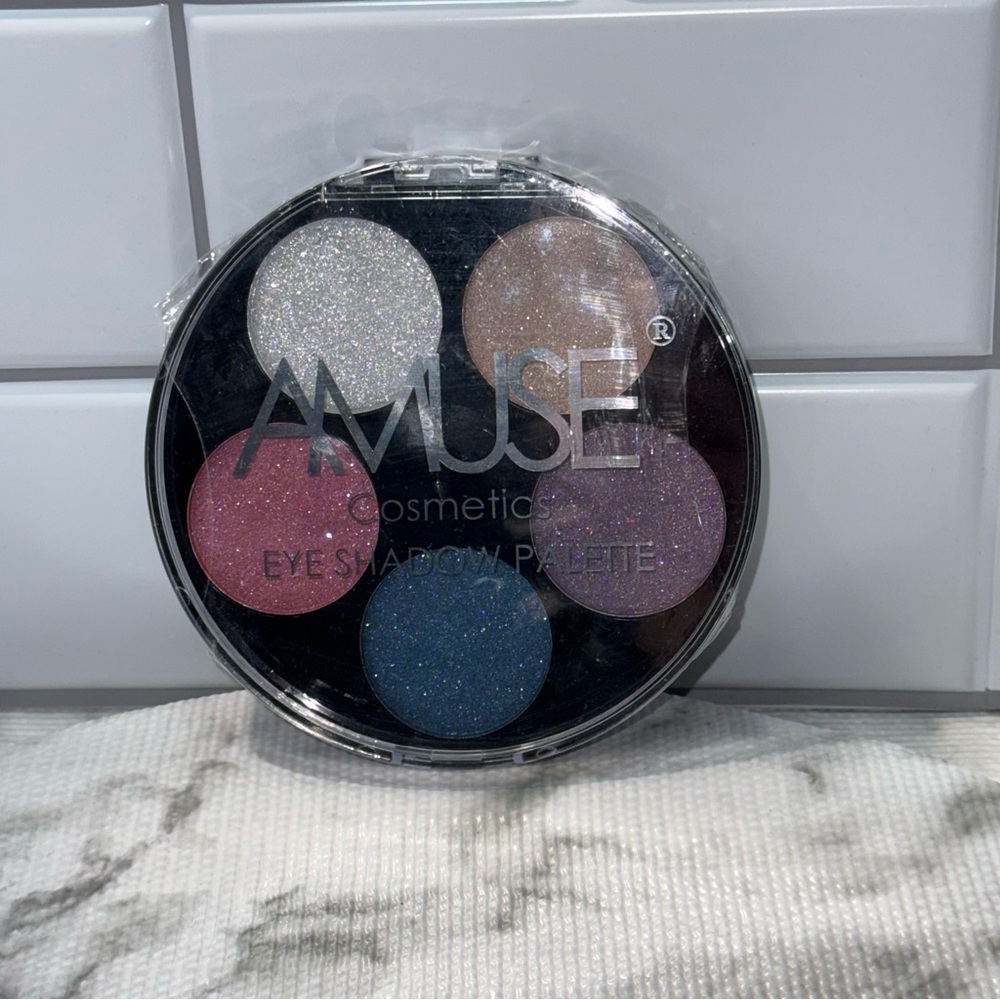 Amuse Professional  12 Color Shade Eyeshadow Palette Smoke & Mirrors NEW!